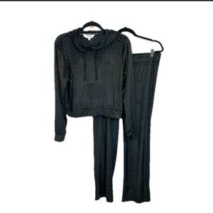 Juicy Couture Black Jumpsuit with White Gems